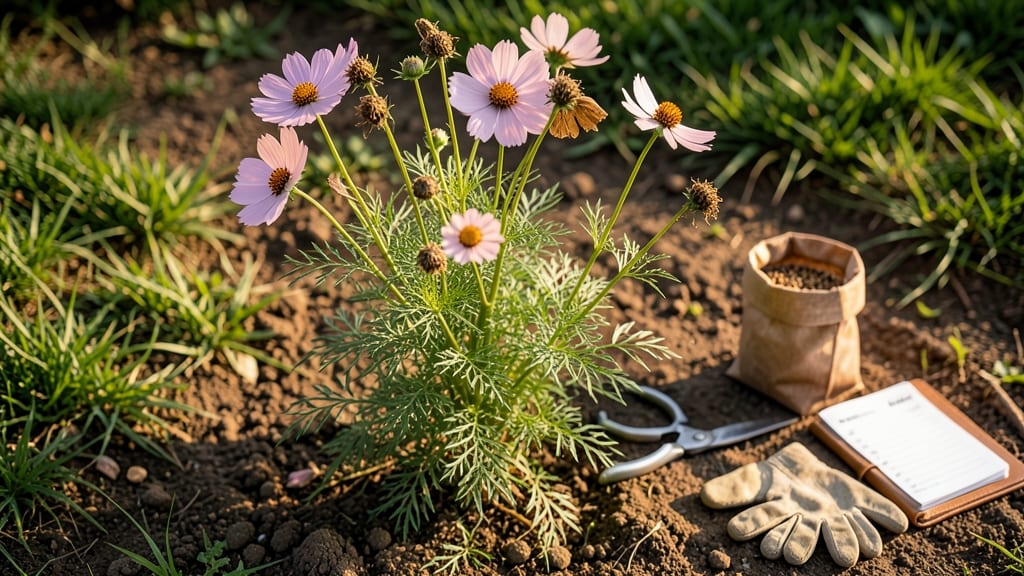 Cosmos Seeds Collection: Stress-Free Harvesting With Zero-Waste Pods