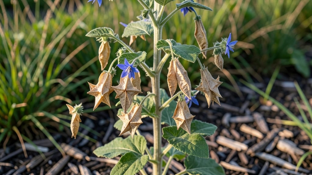 Borage Seed Pods: Stress-Free Harvesting for Viable Year-Round Storage