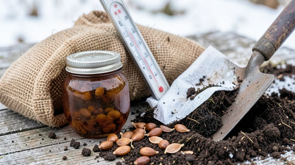 Persimmon Seed Winter: Cold Stratification Blueprint for Reliable Sprouts Next Spring