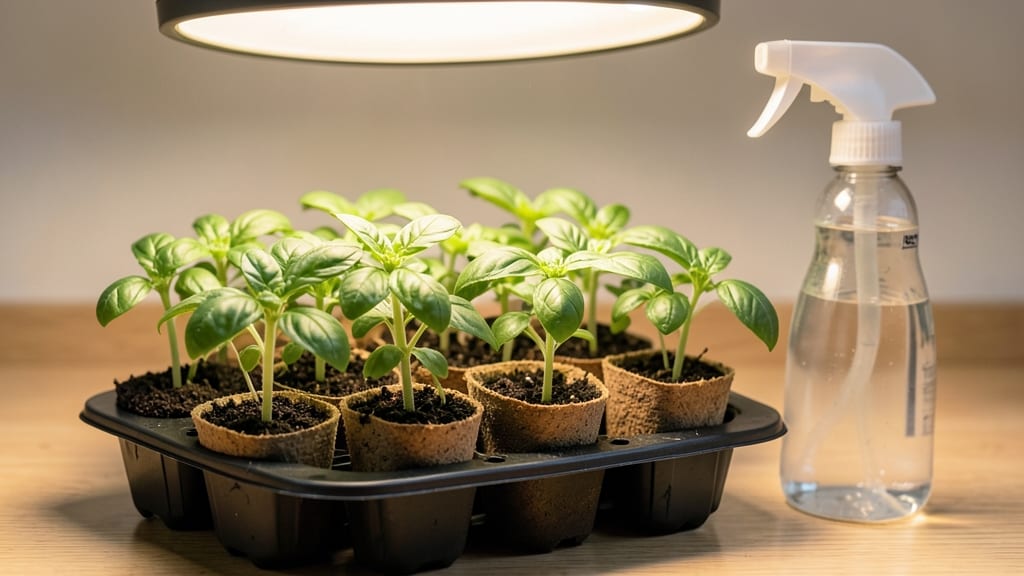 Basil From Seed Indoors: Fast-Germination Trick for Bushy Plants Year-Round