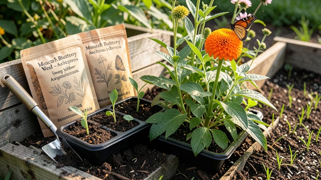Monarch Seed Mix: Cold-Stressed Blooms for Next Year's Butterflies