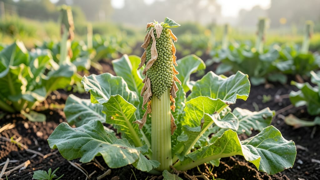 Lettuce Seed Pods: Cold-Resistant Strains for Reliable Blooms Next Year