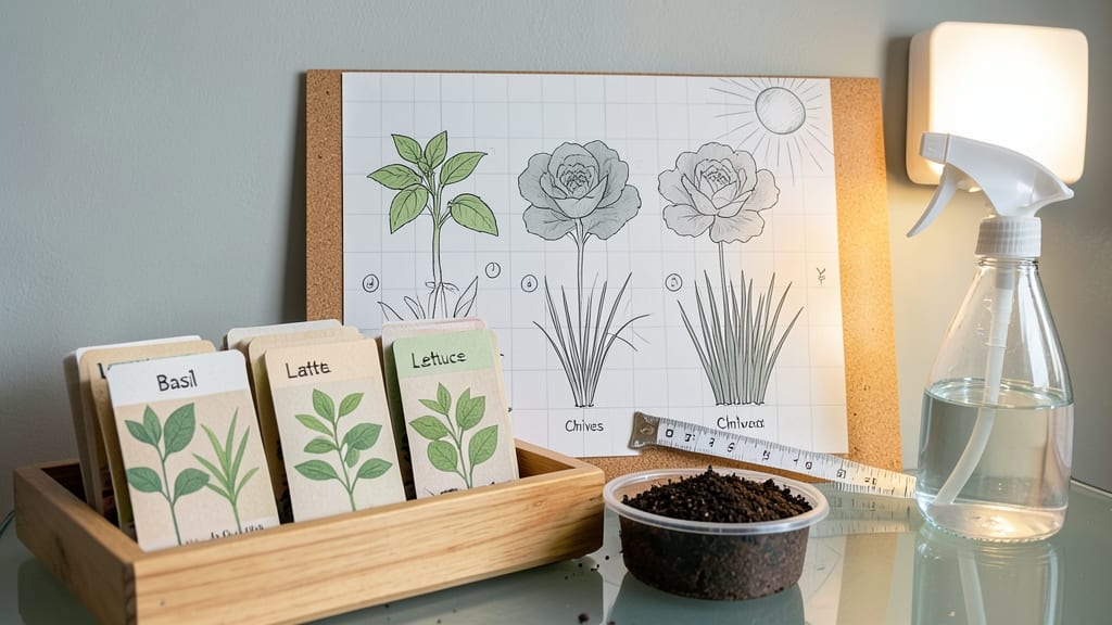 Indoor Seed Planting Chart: Month-By-Month Light and Heat Guide