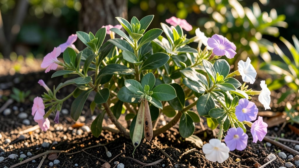 Vinca Seed Pods: Cold-Stressed Viability in 45 Days for Next Year’s Blooms