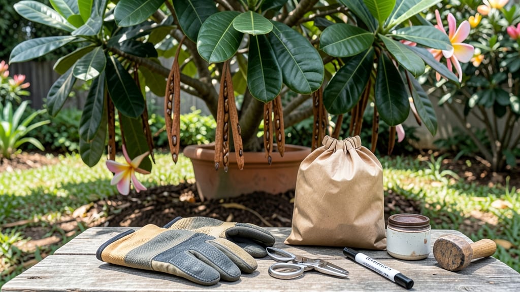 How to Harvest Plumeria Seed Pods: Gentle Twist-and-Pull for Viable Seeds