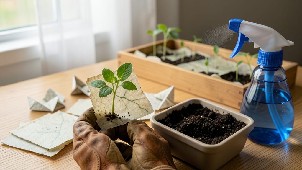 Seed Paper Recipe: Biodegradable Plantable Cards for Wildflower Gardens