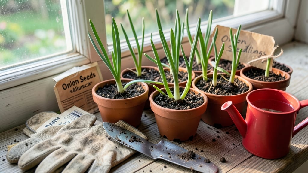How to Grow Onions from Seed in Pots: Fast-Germinating Varieties for Small-Space Harvests
