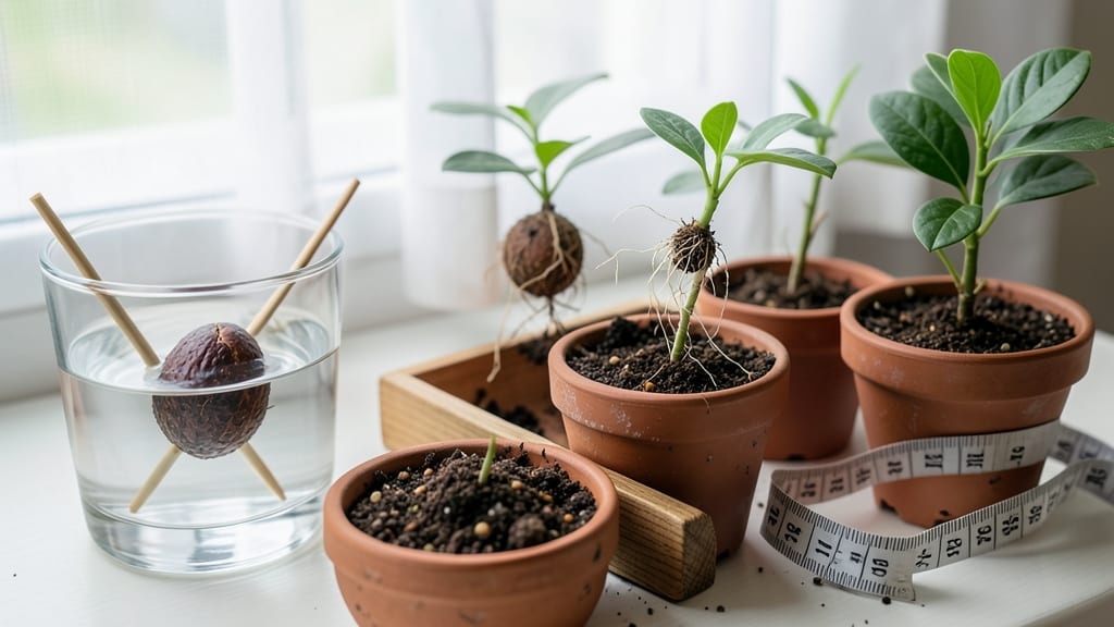 Avocado Seed Growth Stages: From Sprout to Tree in 6 Months