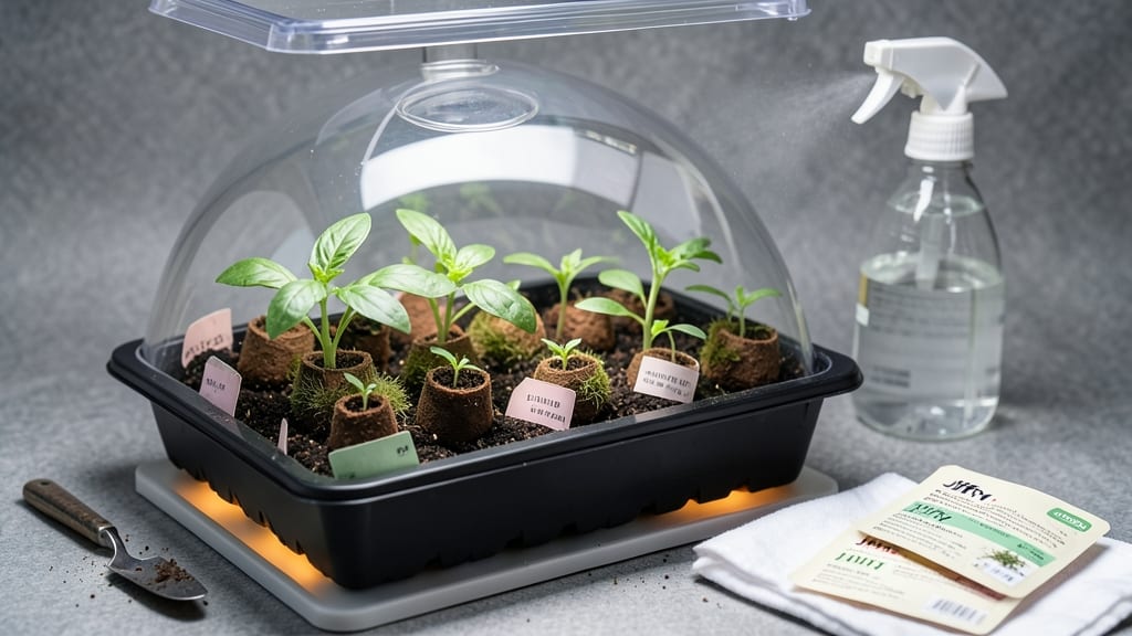 Jiffy Seed Starting Greenhouse Kit Instructions: Step-by-Step Setup for Fast Germination