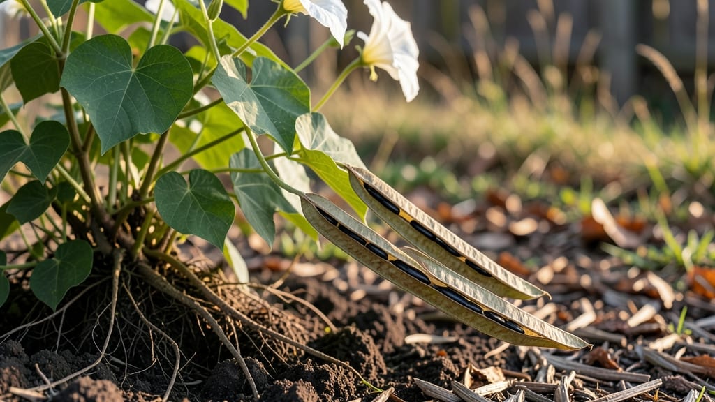 Moon Plant Seed Pods: Cold-Stressed Blooms in 60 Days Without Twist Struggles