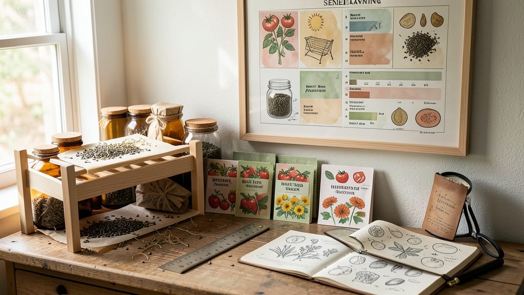 Seed Saving Chart: Pod Maturity and Harvest Timing Guide