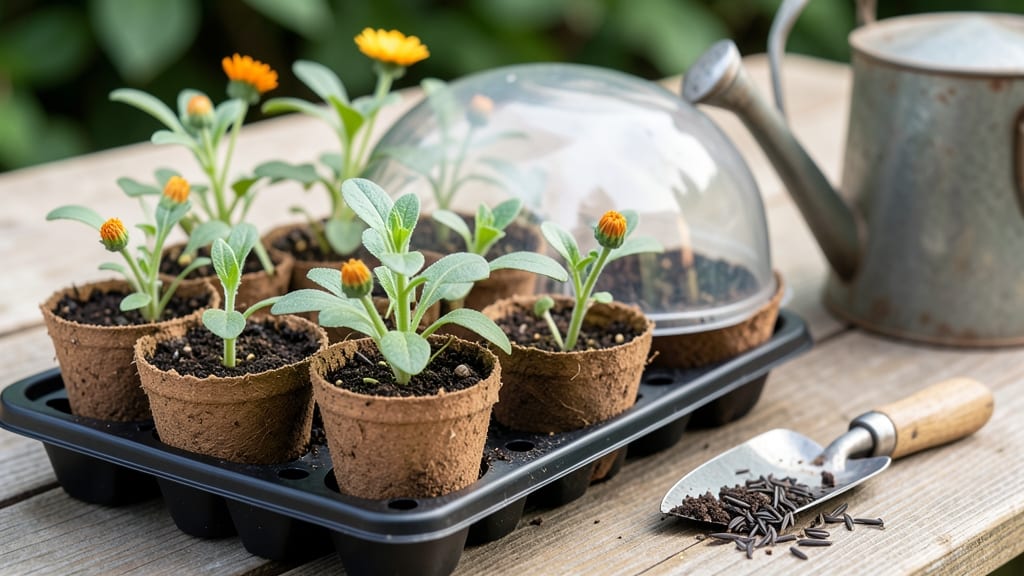 Growing Calendula From Seed in Pots: Bright Orange Blooms in 6 Weeks