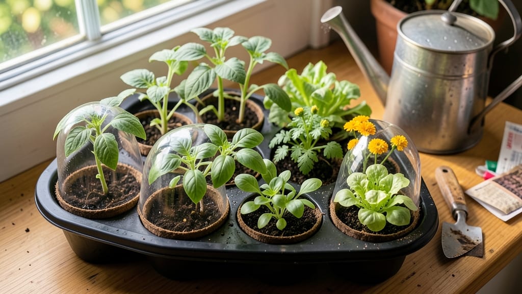 Jiffy Seed Starting Kit: Zero-Waste Pods That Pop Open for Effortless Transplanting