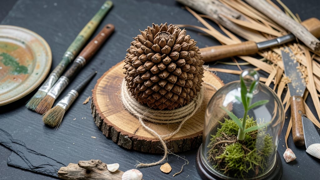Palm Seed Pod Art: Sculptural Garden Accents With Natural Elegance