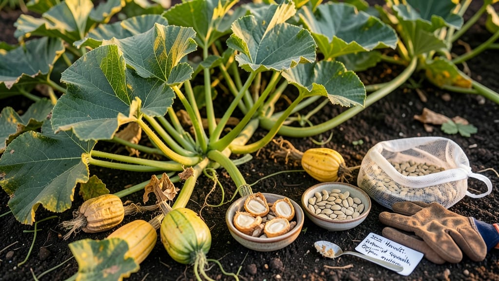 Squash Seed Saving: Twist-Free Pods for Viable Year-Round Harvests