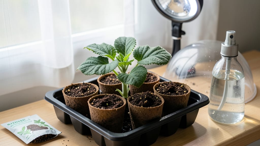 Growing Zucchini From Seed Indoors: Fast Germination in 7 Days With Lightweight Loam