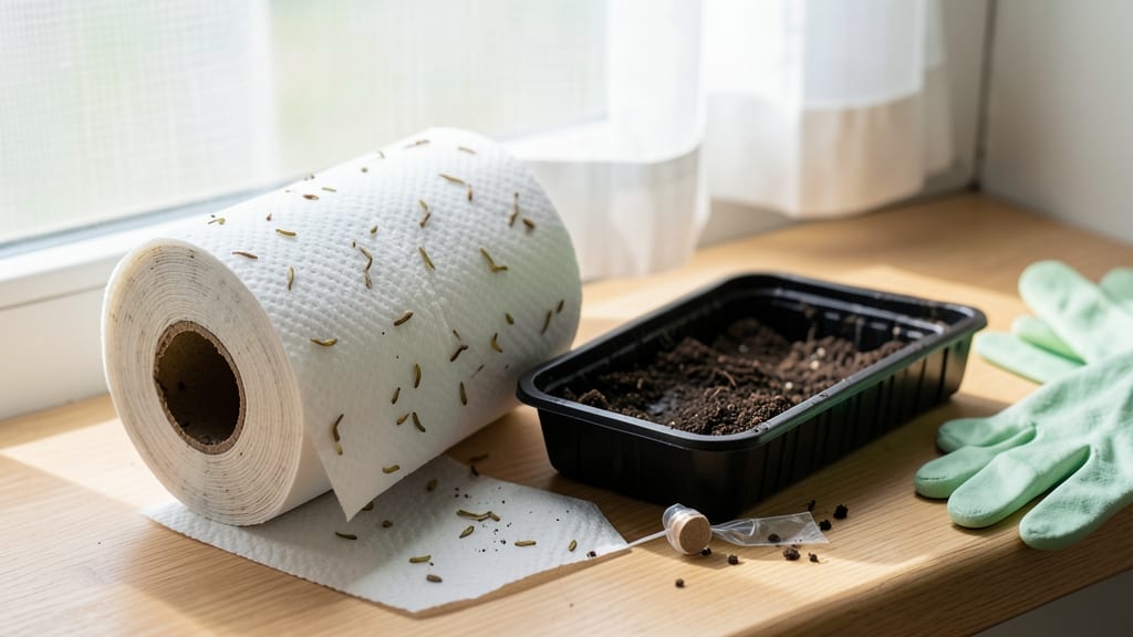 Seed Tape Toilet Paper: Zero-Waste Planting Hack for Fast Germination