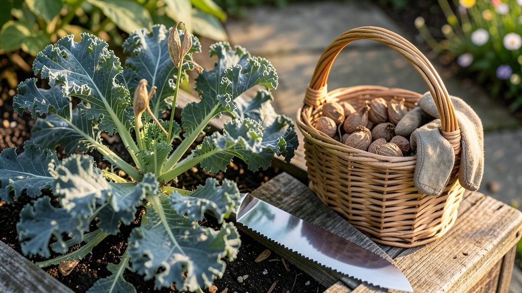 Kale Seed Pods: Cold-Stressed Blooms in 60 Days Without Twist Struggles