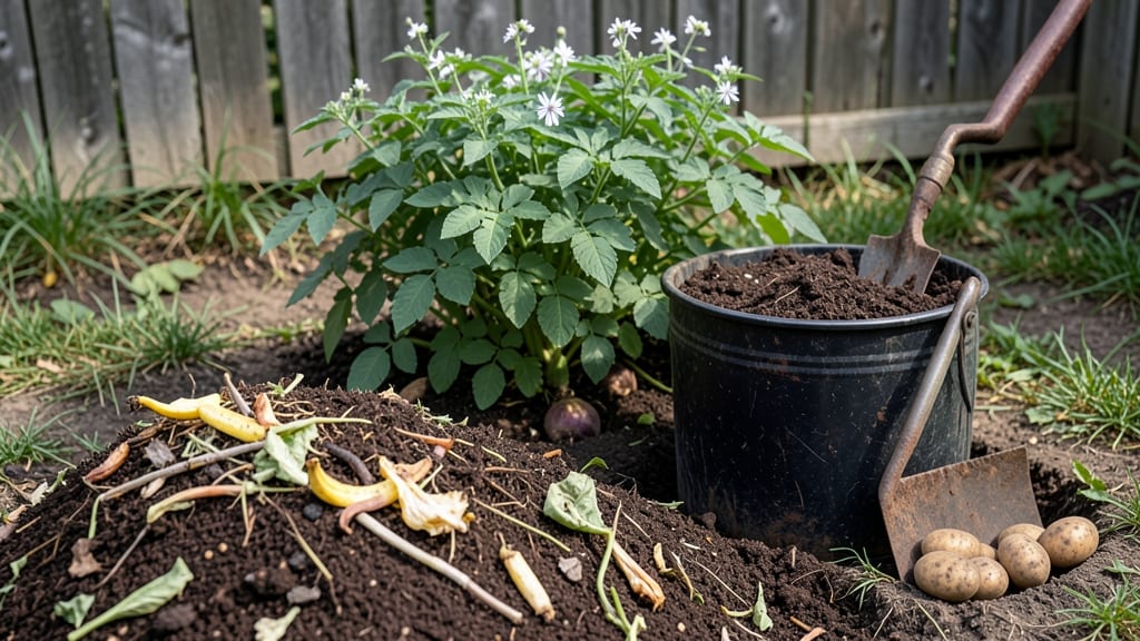 Composting Seed Potatoes: Boost Growth With Nutrient-Rich Soil Prep