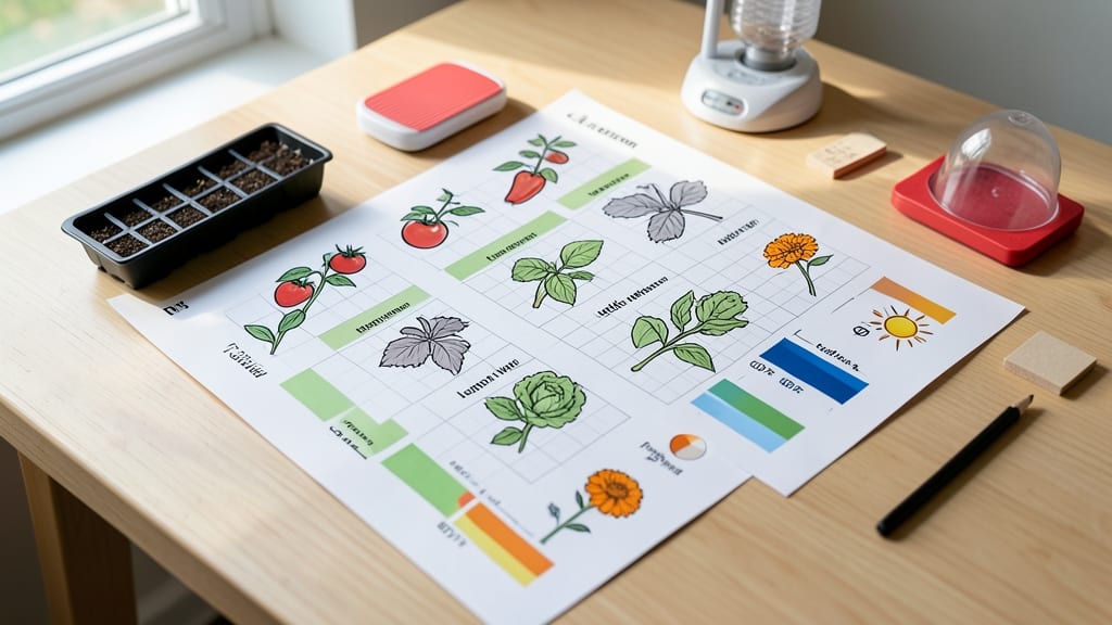 Seed Starting Chart: Planting Dates by Hardiness Zone