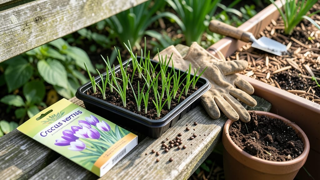 Crocus Seed Grow a Garden: Twist-Free Pods and Cold Start Secrets