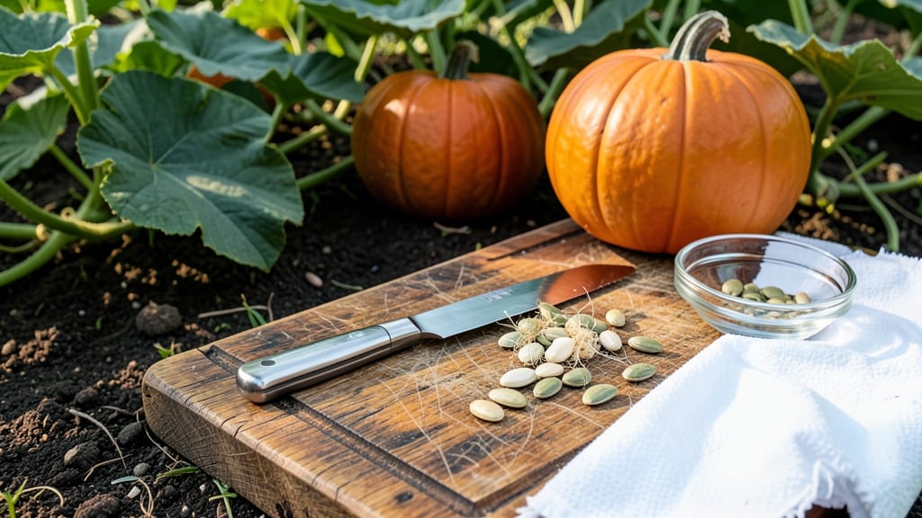 Pumpkin Seed Mix: Zero-Twist Pods for Effortless Harvesting