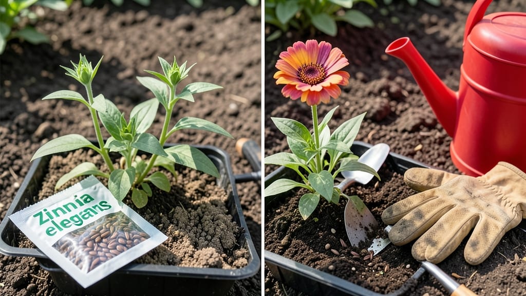 Growing Zinnias From Seed Outdoors: Bold Blooms in 6 Weeks With Light Tricks