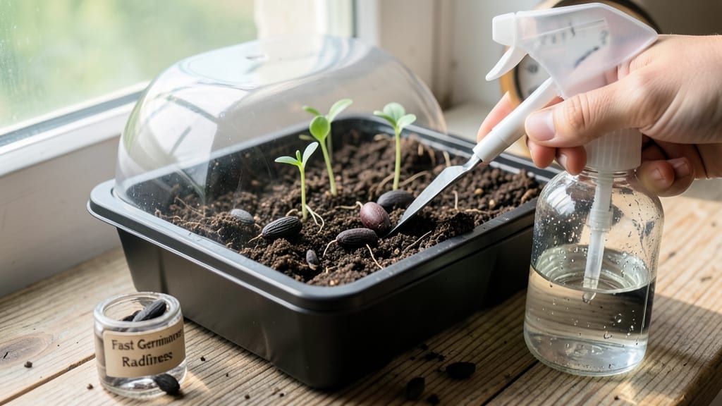 Fast Seed Germination: Moisture-Controlled Speed for 90% Sprout Success