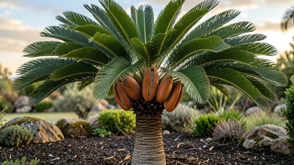 Palm Tree Seed Pod Art: Tropical Accents That Elevate Any Lawn Design