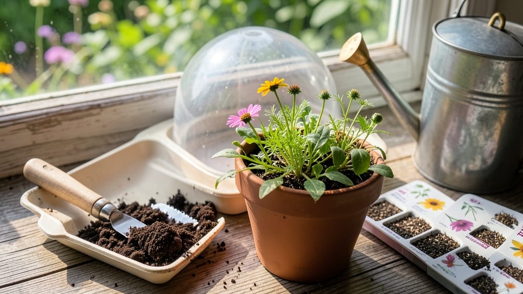 Growing Wildflowers From Seed In Pots: Sunny Balcony Blooms Without the Mess