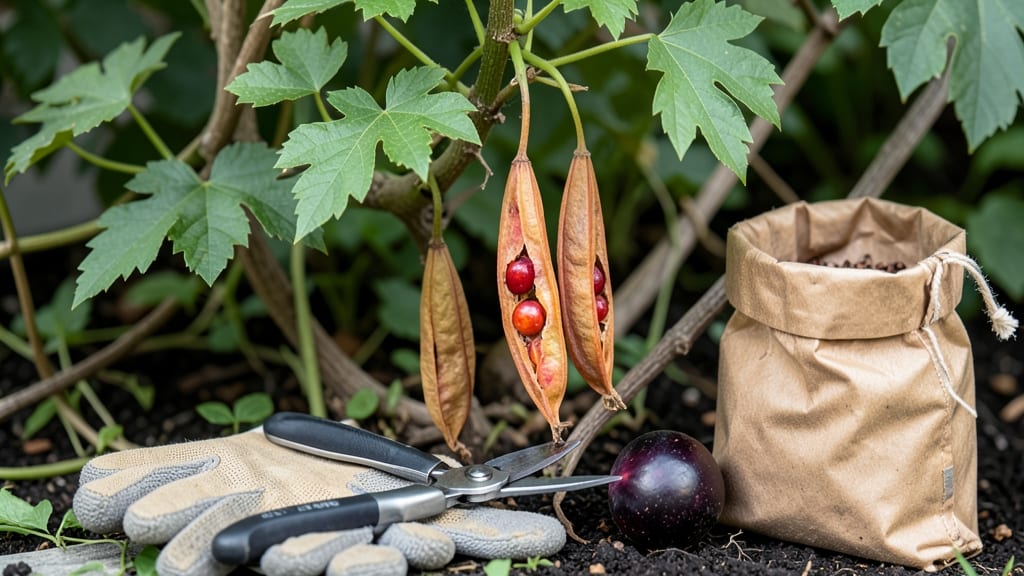 Passionflower Seed Pods: Stress-Free Twist Release for Viable Year-Round Harvesting
