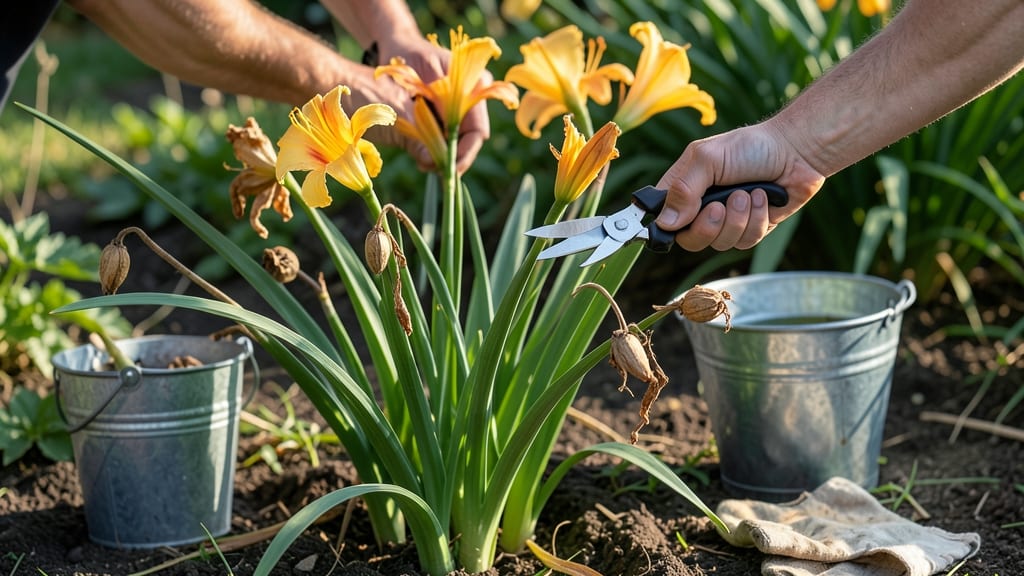 Deadheading Daylilies and Seed Pods: Stress-Free Harvesting for Viable Seeds *(Rejected Due to Duplication)*
