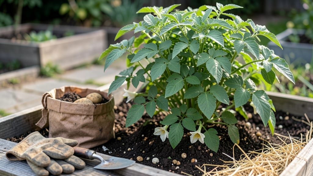 Planting Seed Potatoes in a Bag: Space-Saving Harvest Ready in 6 Weeks